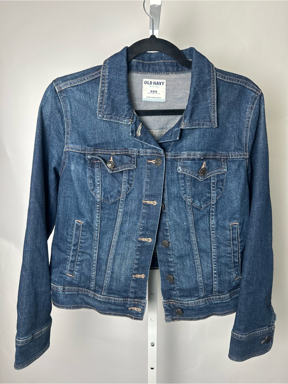 Old Navy Classic Medium Blue Denim Jacket